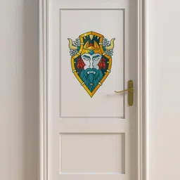 rawpockets Multi-Coloured Protector Wall Sticker image 1