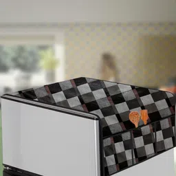 The Furnishing Tree Brown Plastic Refrigerator Cover-picture-17