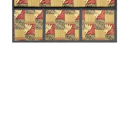 The Furnishing Tree Yellow Printed Refrigerator Cover image 3