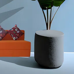 FRIENDS LIFE Orange & Brown 3 Seater Comfort Sofa Cum Bed With Pillows-image-7