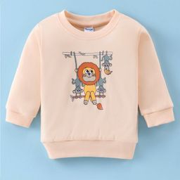 Tango Interlock Fill Sleeves T-Shirt With Animal Print - Yellow-picture-40