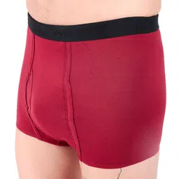 inner element Pack Of 2 Pure Cotton Trunks MINI_TRUNK_Marun_Teal_PK2_XS image 3