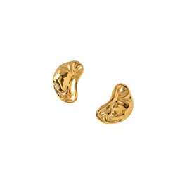 KAORI BY SHREYA AGARWAL Gold-Plated Stainless Steel Contemporary Studs image 4