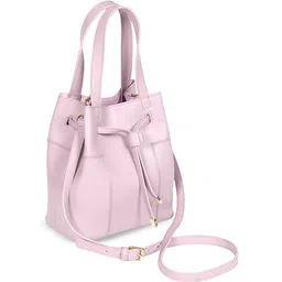 White Lily PU Structured Handheld Bag image 3
