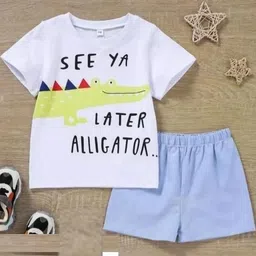 MUSNAH GARMENTS Kids-Unisex Pure Cotton Clothing Set-image-23