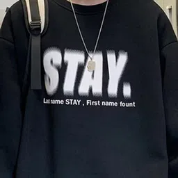 HERE&NOW Men Printed Sweatshirt image 2