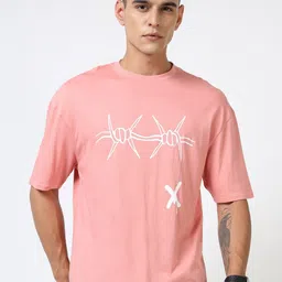 Kook N Keech Men Peach Cotton Tshirts image 4