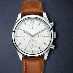 Titan Men White Analogue Watch-picture-0