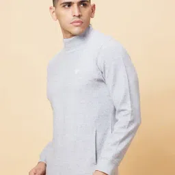 Being Human Grey Regular Fit Sweatshirt image 3
