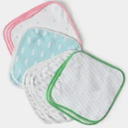 Miarcus Unisex Multicolor Cotton 170 GSM Printed Hanky Towel - Pack of 10-picture-30