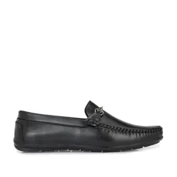 El Paso Men's Black Casual Loafers-picture-11