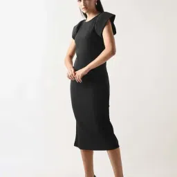 Bewakoof Black Regular Fit Dress image 3
