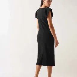 Bewakoof Black Regular Fit Dress image 2