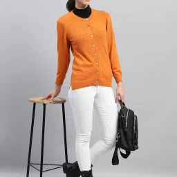 Monte Carlo Orange Cardigan image 4