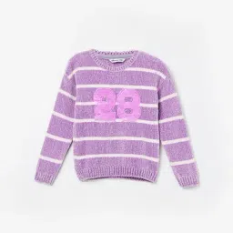 Fame Forever by Lifestyle Girls Lilac Sequence Sweater-picture-27