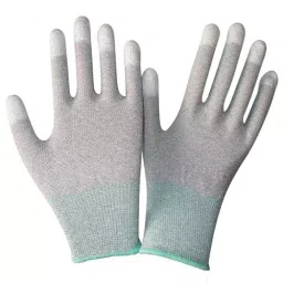 Swavind Safety Hand Gloves Synthetic Fabric White Free Size (Pack of 12 Pair)-picture-47