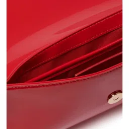 Forever New PU Red Shoulder Handbag image 4