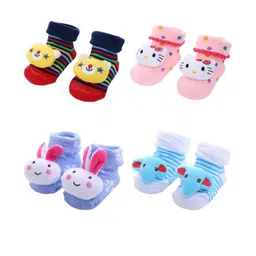 MumsLap 4Pcs Cotton Socks-picture-10