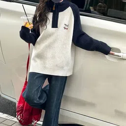 LULU & SKY Boys Colourblocked Pullover image 5