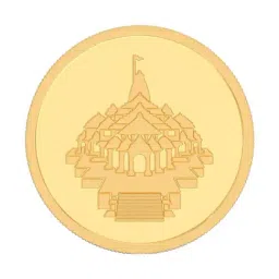 Kalyan Jewellers Ayodhya 24k (999) 5gm Gold Coin-image-83