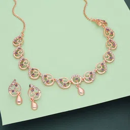 Anouk Gold-Plated Artificial Stone-Studded Jewellery Set-picture-46