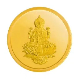 Kalyan Jewellers Goddess Lakshmi 24k (999) 10gm Gold Coin-image-91