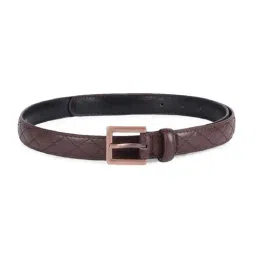 Van Heusen Brown Leather Waist Belt for Women-image-44