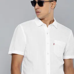 Levis Slim Fit Linen-Cotton Casual Shirt-image-33