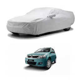 Oscar Car Cover Silver For Mahindra Verito-picture-16