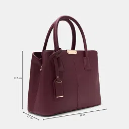 Forever Glam by Pantaloons Wine Handbag image 3