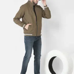 Crimsoune Club Olive Regular Fit Jacket image 5