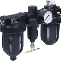 Airmax Air F+R+L (Filter+Regulator+Lubricator) Set - Standard with Metal Bowl 6.35 mm (1/4 inch), AFRL-S-02-picture-20