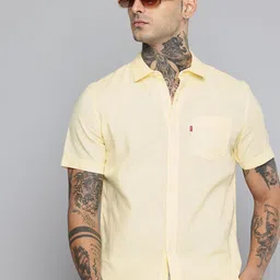 Levis Pure Cotton Slim Fit Casual Shirt-image-23