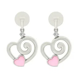 PC Jeweller Tovi Heart 18 kt Gold & Diamond Earrings-picture-33