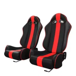 ASE Gaming Apex Racing Seats 180 Degree Reclining (Red & Black) image 2