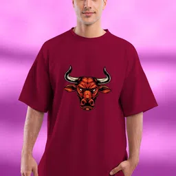 BUYTHATTRENDZ Men Printed Drop-Shoulder Sleeves Oversized T-shirt-picture-34