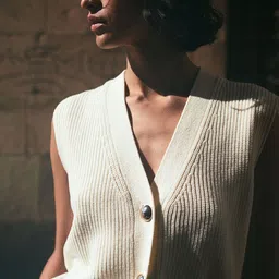 H&M Rib-Knit Sweater Vest-picture-14