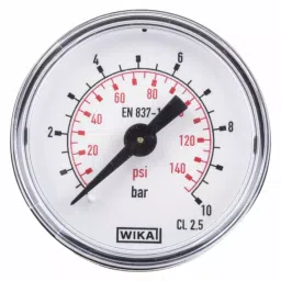 RS PRO Dial Pressure Gauge, Range: 0-10 bar, 722788 image 5