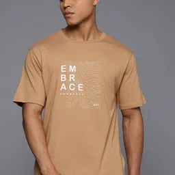 HRX by Hrithik Roshan Printed Pure Cotton Yoga T-shirt-picture-28