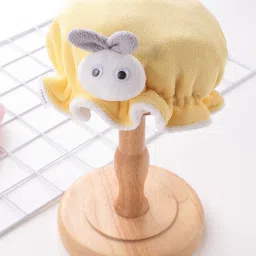 Babyhug Woollen Cap With Bunny Applique - Yellow-image-30