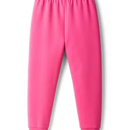 Tango Looper Knit Full Length Lounge Pant With Text Print - Pink image 2