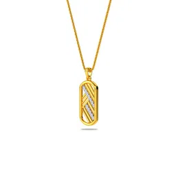 kisna JEWELS 14KT|18KT BIS Hallmark Pure Gold Pendant for Women image 2