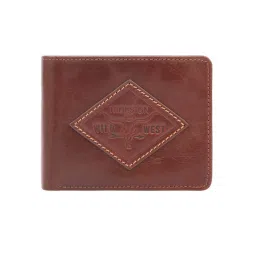 Hidesign Men Tan Fort Worth W3 Casual Bi-Fold Wallet image 2