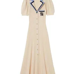 miss mosa by akanksha Alamode By Akanksha Beige Mave Soft Knit Dress image 2