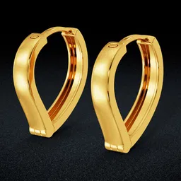 Joyalukkas 22KT Yellow Gold Earrings Gold - 1.6 gm-picture-44