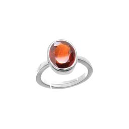 GenZcomplex Silver-Plated Brass Garnet Finger Ring-picture-44