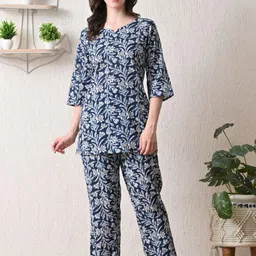 NUNCHII Women Printed Night suit-picture-41