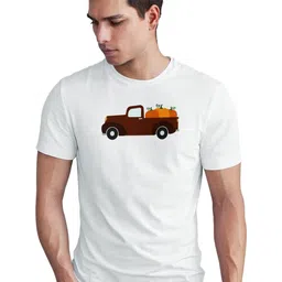 Seekbuylove Men Bio Finish Graphic Printed Pure Cotton T-shirt-picture-25