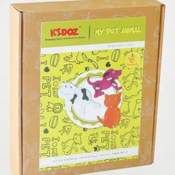 Kidoz Wooden Domestic Animals DIY Fun Learning Craft Multicolour - Pack of 3-picture-12