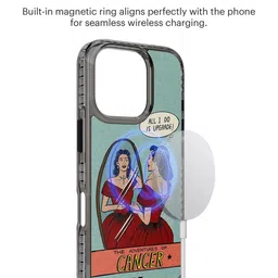 DailyObjects Women Typography Printed iPhone 16 Pro Max Back Case Mobile Accessories image 4